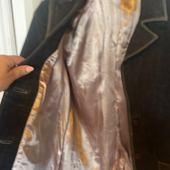 NWT Hurley Brown Suede Leather Jacket - Picture 4 of 15